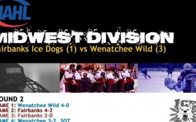 Ice Dogs Win Game 5 in OT