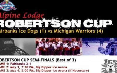 Ice Dogs Beat Warriors 3-1 in Game 1