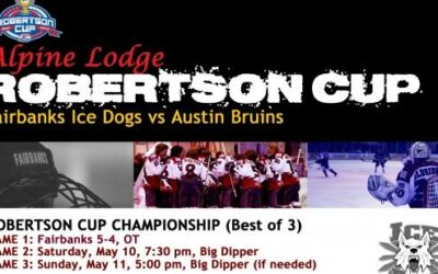 Ice Dogs Beat Bruins in Game 1