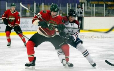 Ice Dogs lose in Minnesota