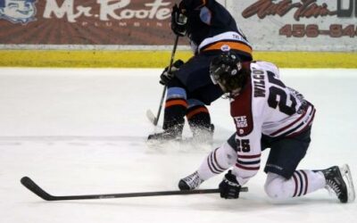 Somoza, Gorowsky lead Ice Dogs to NAHL split against Ice Miners