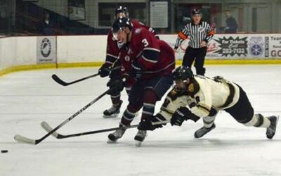 Ice Dogs dominate Kenai River Brown Bears in NAHL series opener