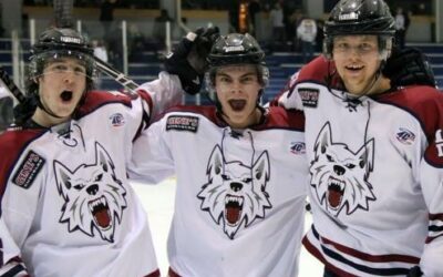 Reggie Lutz’s hat trick, Gavin Nieto’s shutout spark Ice Dogs