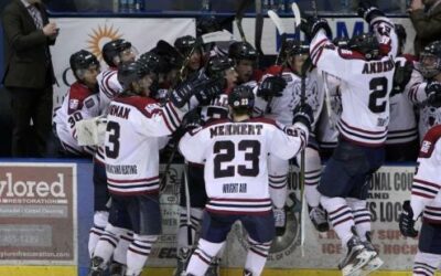 Reggie Lutz’ late goal lifts Ice Dogs past Wilderness for 2-0 series lead