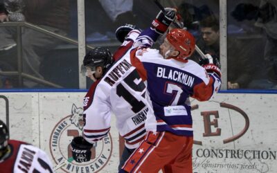 Rebels, penalties hamper Ice Dogs in series opener