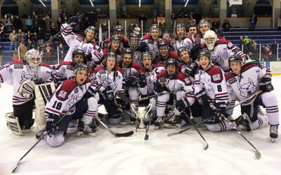 Ruffin’s late goal clinches Ravn Cup for Ice Dogs over Brown Bears