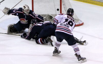 Ice Dogs sweep Topeka for sixth straight win