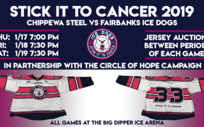 Ice Dogs look to stick it to cancer