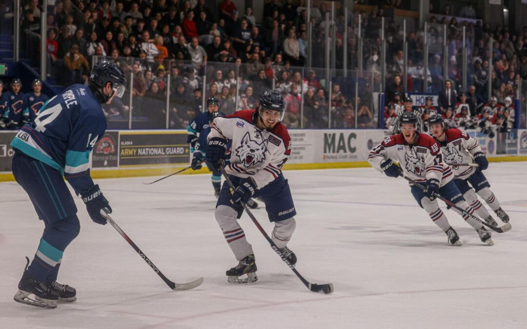 Ice Dogs set to battle Wolverines for first Alaska Airlines Club 49 Cup contests of the season